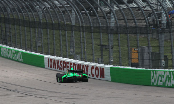 Iowa Corn Indy 250 setup Short oval long on action