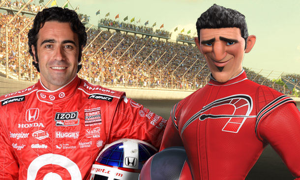 Dario Franchitti and Guy Gagne from TURBO