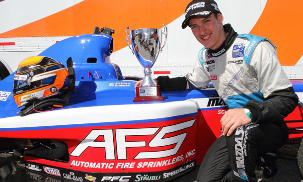 Matthew Brabham wins 2013 Pro Mazda Championship