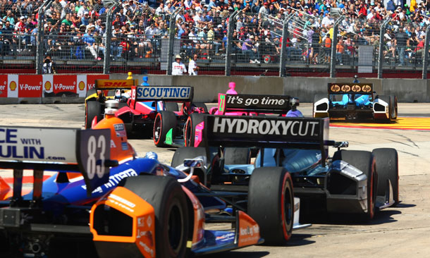 Track Action in Houston