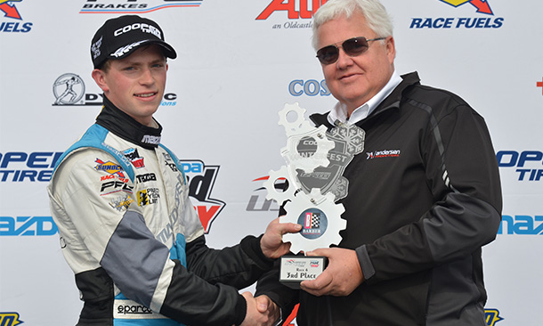 Telitz quickly gains experience in USF2000
