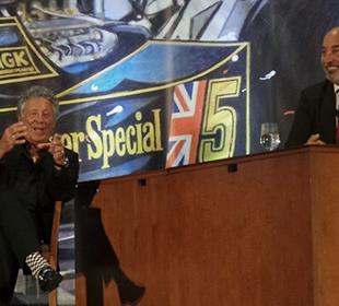 Fellow drivers convene to honor Mario Andretti