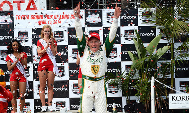 Mike Conway wins at Long Beach
