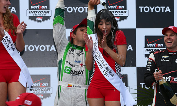 Munoz impresses with second podium in 5 races