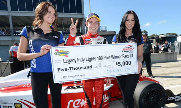 Veach claims pole for Race 1 of Legacy 100