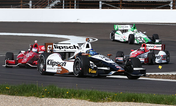 Track Action on IMS Road Course