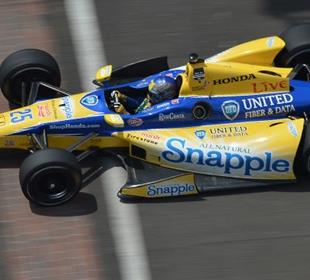 Andretti's 232.239 mph lap makes a statement