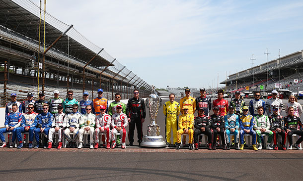 Drivers of the 2014 Indianapolis 500