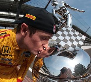 Catch Indianapolis 500 champion Ryan Hunter-Reay tonight on 'The Late Show with David Letterman' 