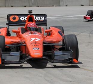 Pagenaud tops time chart; Filippi quickly moves up