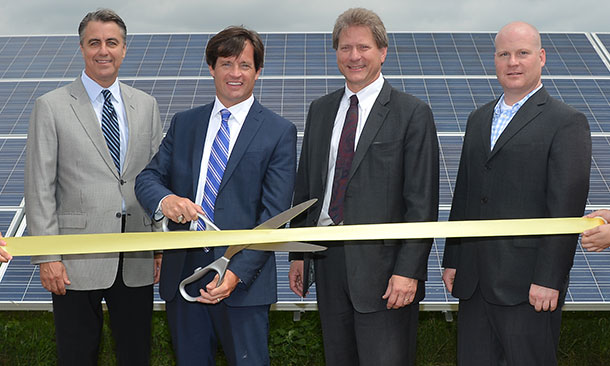 Indianapolis Motor Speedway solar power generating facility opens