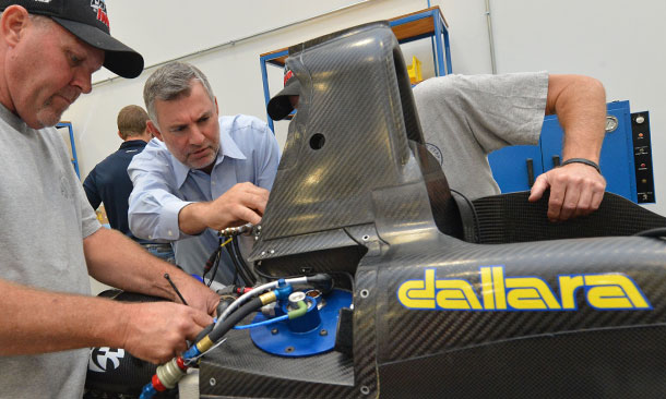 Tony Cotman and the Dallara IL-15