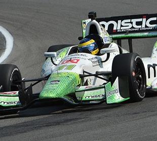 Bourdais also quickest on a dry road course