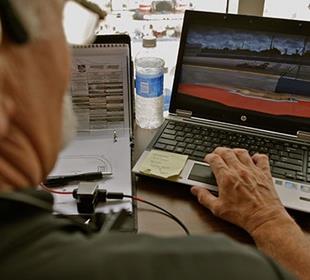 Officials get real-time, 360-degree track views