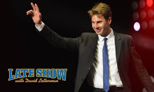 Verizon IndyCar Series champion Will Power a guest on Letterman