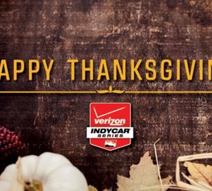 Happy Thanksgiving Day from INDYCAR family