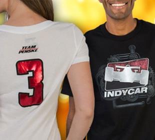 Simple shopping route: INDYCAR online store