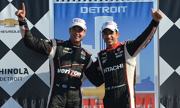 Will Power and Helio Castroneves
