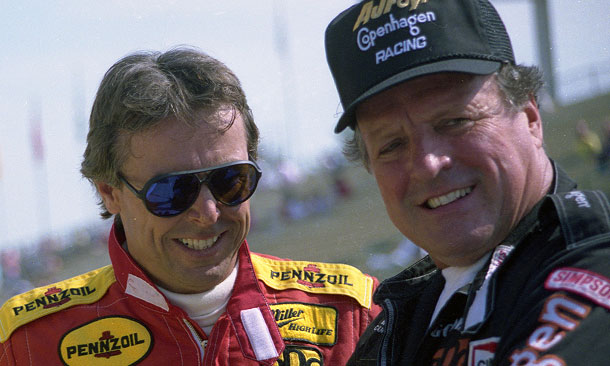Rick Mears and A.J. Foyt