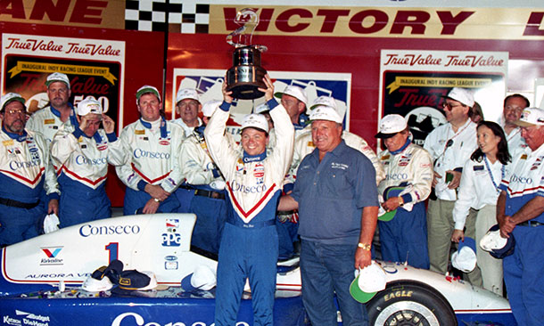 A.J. Foyt and Billy Boat at Texas Motor Speedway