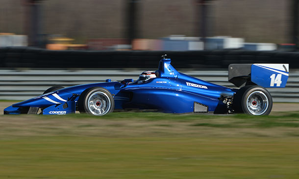 Chilton sets quick pace in Indy Lights NOLA test