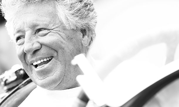 Mario Andretti Remains Forever Young At Heart