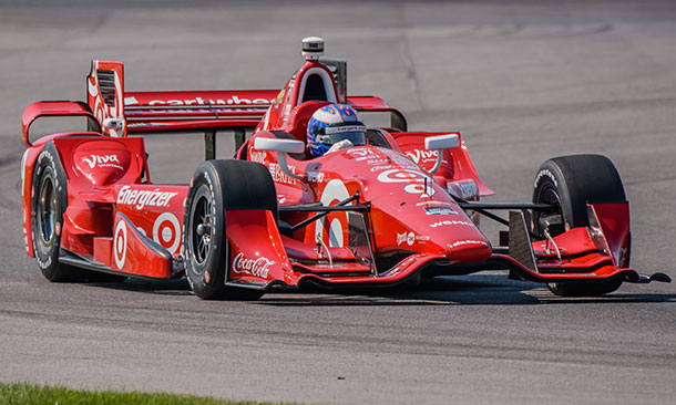 Dixon quickest in practice; 1 second off track mark