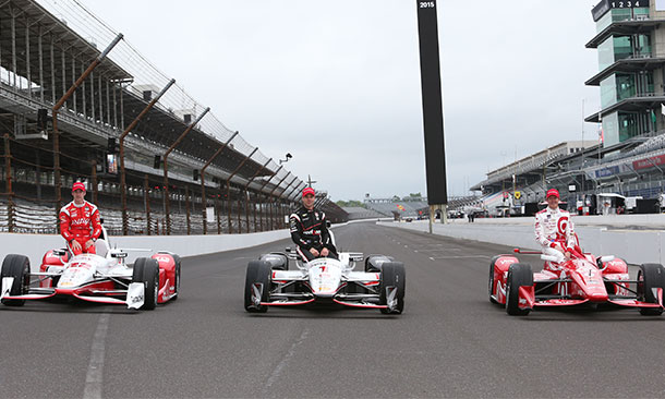 Starting Lineup for the 99th Indianapolis 500 Mile Race