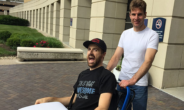 James Hinchcliffe and Will Power