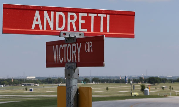 Texas Motor Speedway Street Signs