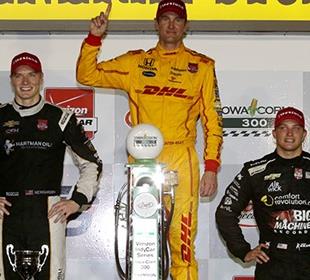 Banner day in Iowa race for 6 American drivers 