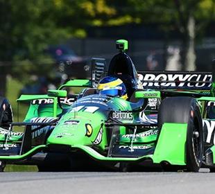 Bourdais starts strong, one second off record