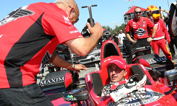 Graham Rahal and Bobby Rahal