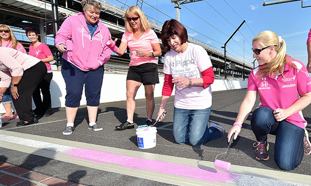Breast Cancer Awareness at the Indianapolis Motor Speedway