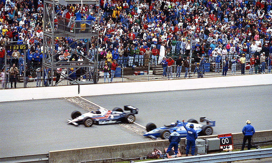1992 Indianapolis 500 Finish
