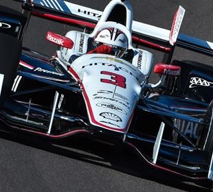 Castroneves unofficially breaks Phoenix track record on test's opening day