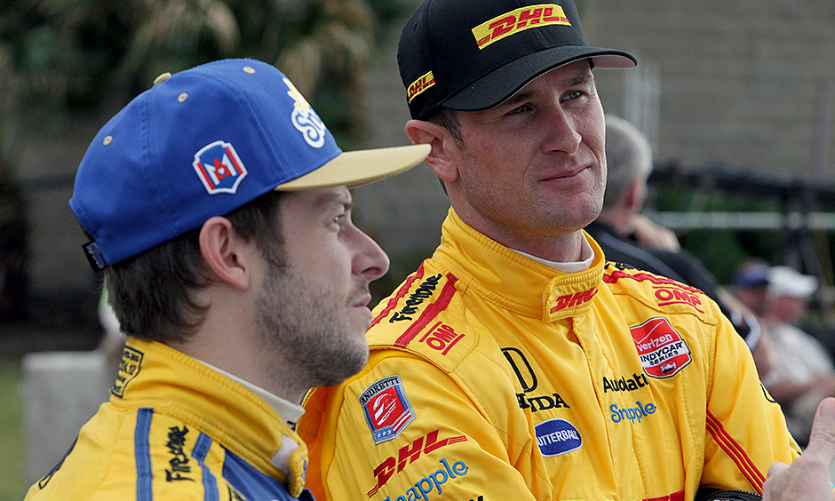 Ryan Hunter-Reay and Marco Andretti