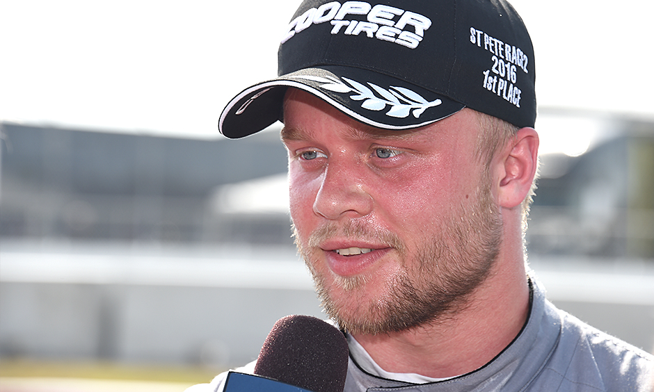 Rosenqvist rebounds to win second St. Pete Indy Lights race
