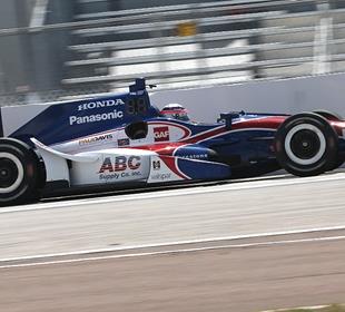 Sato leads St. Pete warmup; Servia fills in for Power