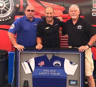 Kanaan honored for donation to fallen officers bike ride