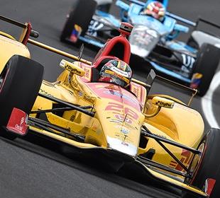 Hunter-Reay happy to be at sharp end of Indy 500 practice chart