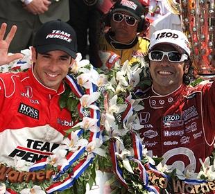 Franchitti and Castroneves are in a small club: foreign-born 3-time Indy winners