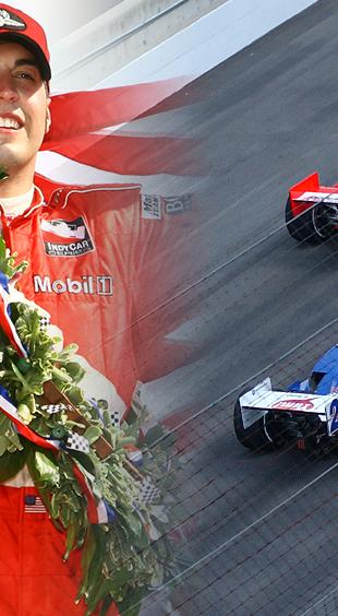 SAM HORNISH JR  AUTOGRAPHED 2006 INDY 500 WINNER PENSKE NASCAR   PHOTO 6 