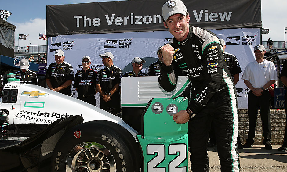 Fewer bumps in Chevrolet Detroit Grand Prix a bummer for IndyCar champ  Simon Pagenaud