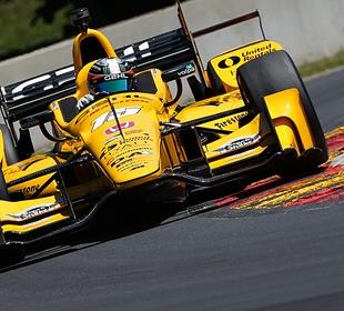 Rahal, Power set pace in afternoon practice at Road America