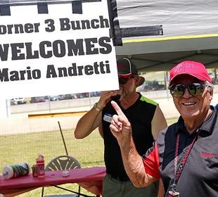 Andretti takes up invitation to lunch from Corner 3 Bunch