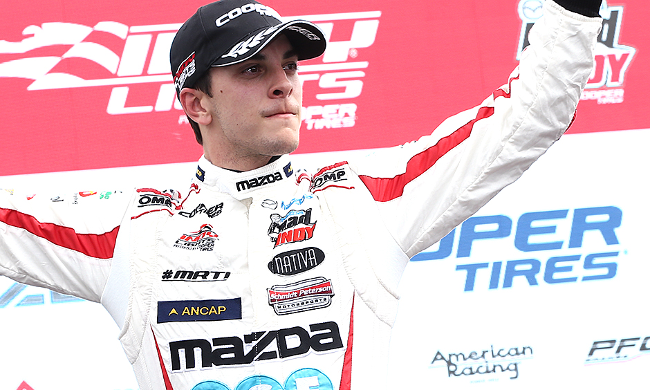 Urrutia overcomes changing conditions to win Indy Lights finale at Road America
