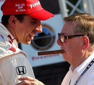 INDYCAR drivers and officials remember Carl Haas