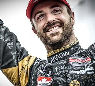Hinchcliffe rewards himself and fans with Toronto podium finish