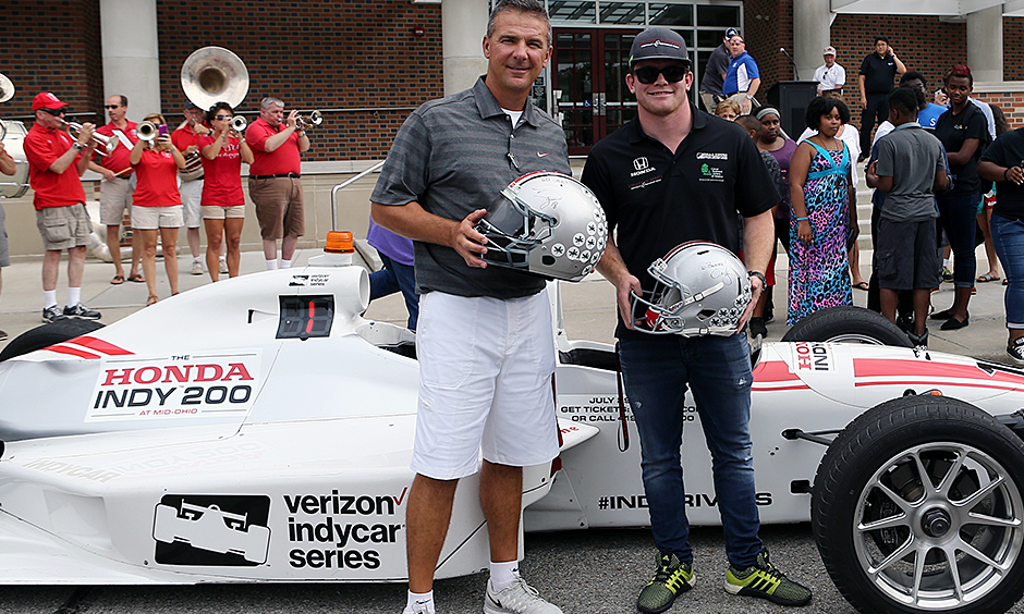 Conor Daly and Urban Meyer
